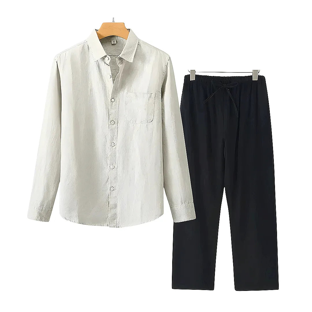 KIT Floripa | Camisa + Calça de Linho